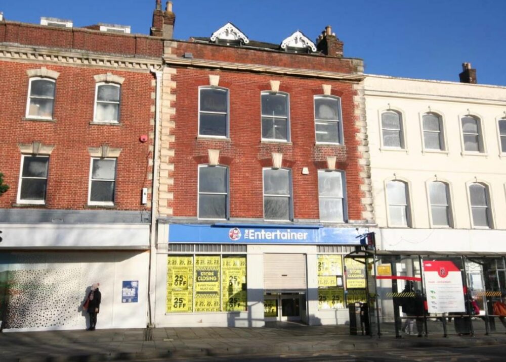 Betfred could be moving to the former toy shop in Blue Boar Row Credit ID Planning Wiltshire Council