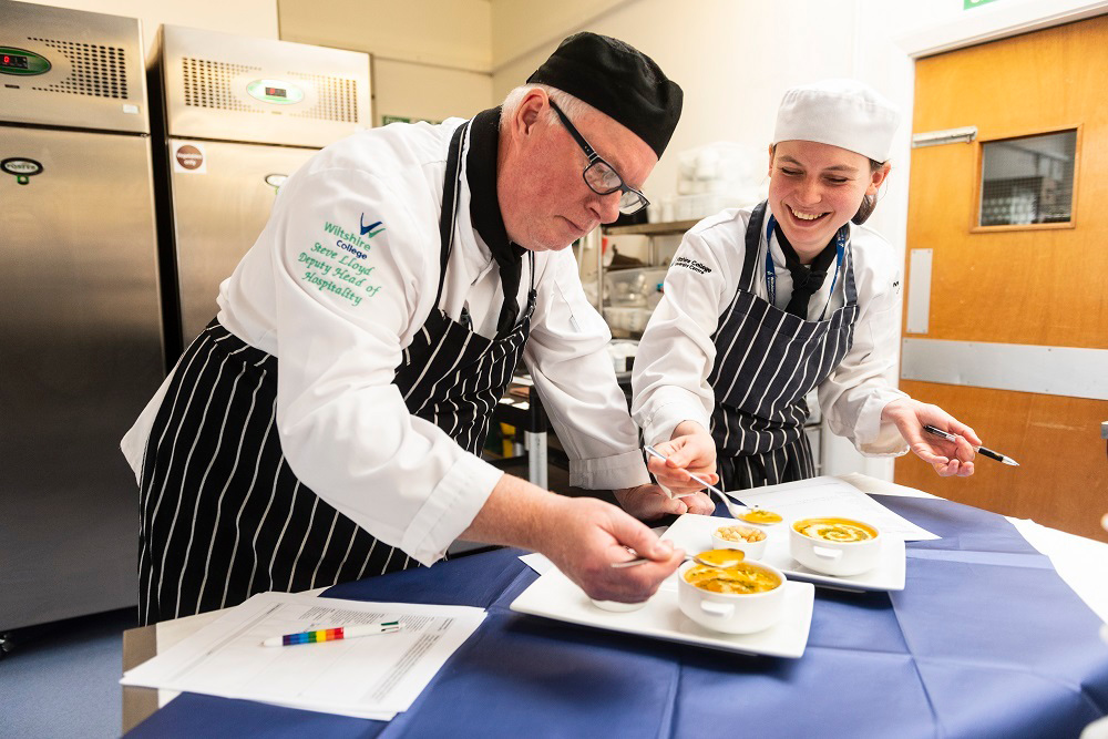 The Wessex restaurant is run by students and hospitality professionals Picture: Wiltshire College