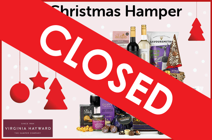 Virginia Hayward Hamper Closed