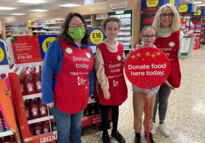Last year’s Tesco appeal on behalf of Salisbury Foodbank