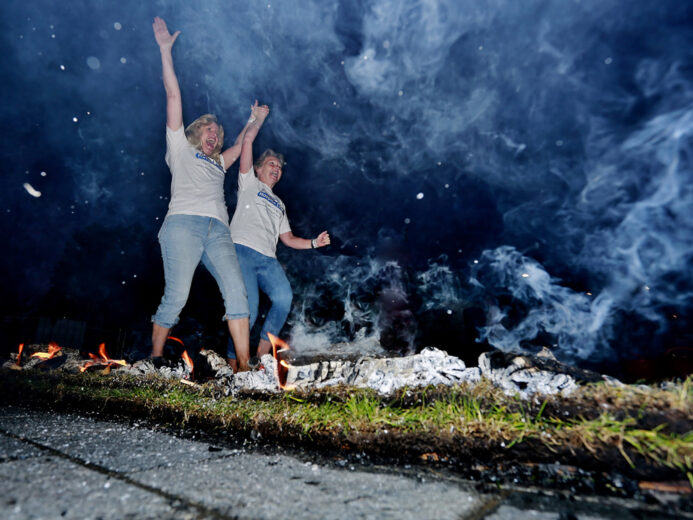 Are you brave enough to walk on hot coals or across broken glass for