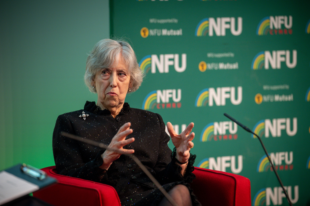 Baroness Manningham-Buller giving the lecture. Pictures: NFU