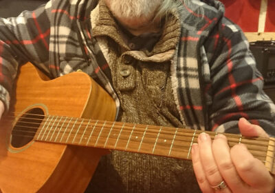 Nicholas Hyde, owner of Sarum Guitars