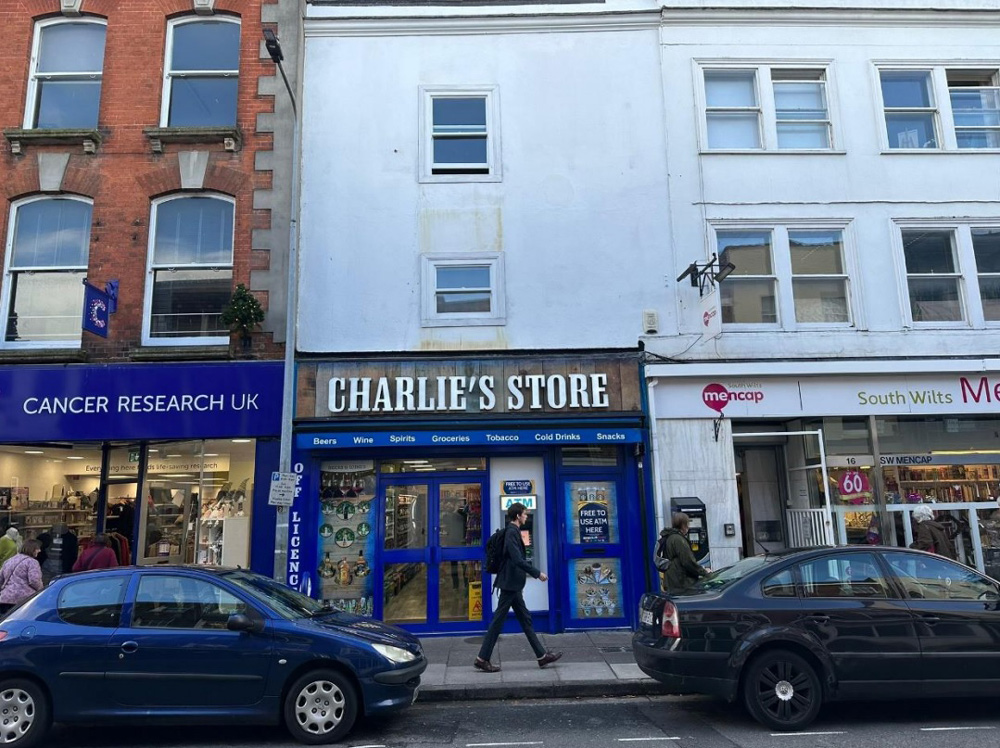 Charlie’s Store is set to be replaced by Mr Burrito Picture: Wiltshire Council