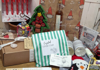 A selection of some of the prizes that will be on offer in the Winchester Street Christmas Competition