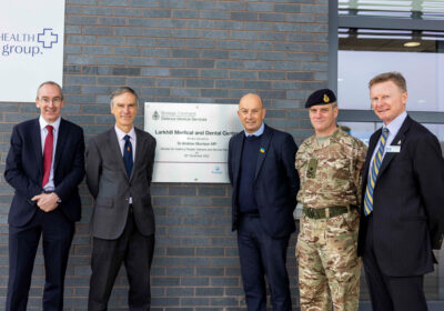 The centre was opened by Minister for defence personnel, veterans and service families Dr Andrew Murrison