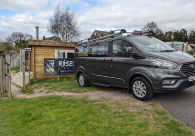 The charity purchased a Ford Tourneo Custom van with the funding which has provided the means for trips such as paddle boarding at Mudeford Quay