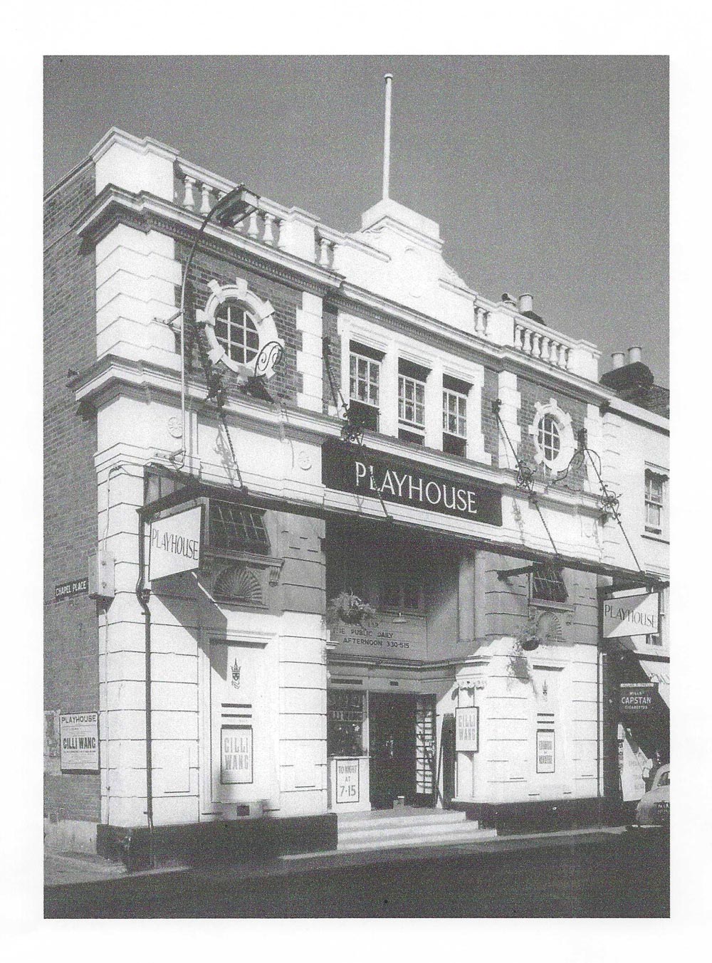 The Playhouse, pictured in the 1950s