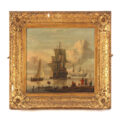 A Small Oil by Abraham Storck