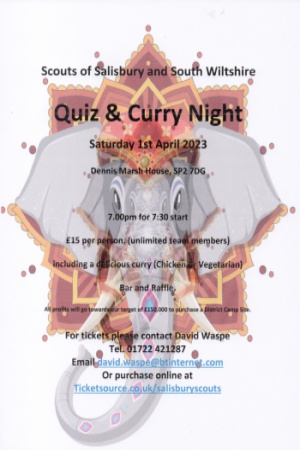 Quiz and Curry Night
