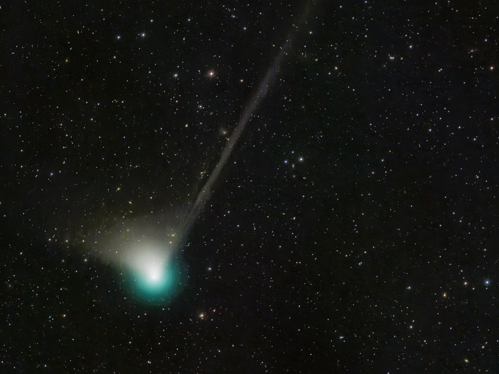 Green Comet. Photo: NASA