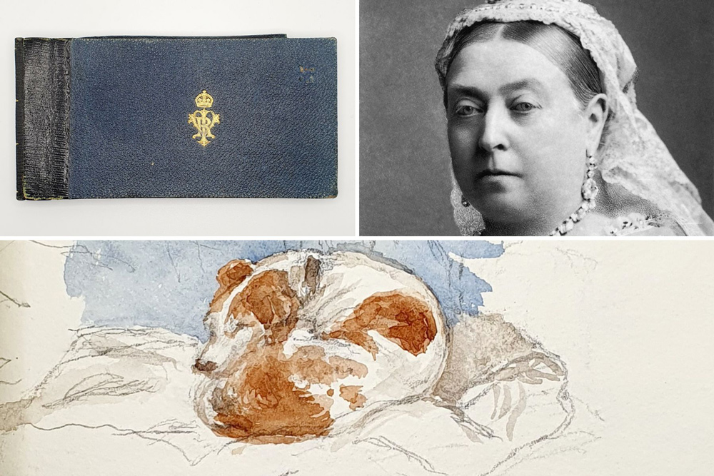 Queen Victoria's Sketchbook up for auction at Charterhouse