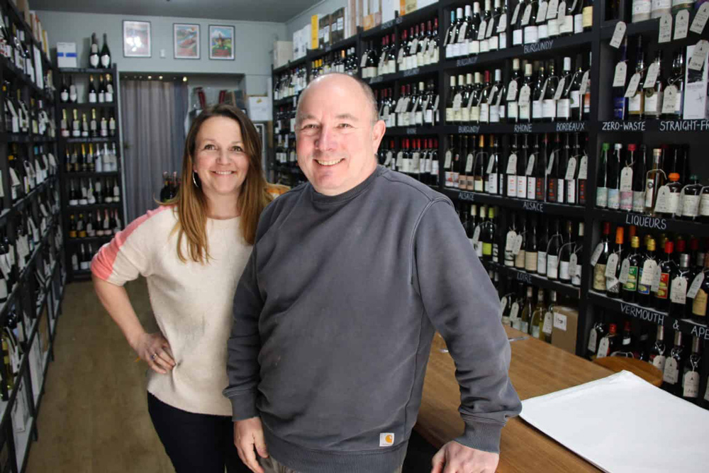 Elizabeth Coombes and Simon Hill, Artisan’s owners Credit: The Wine Merchant Magazine