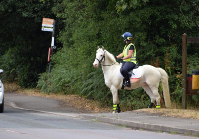 Keeping your distance from horse riders