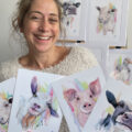 Lucia Lovatt’s paintings capture the personality of animals, earning rave reviews