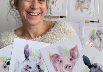 Lucia Lovatt’s paintings capture the personality of animals, earning rave reviews