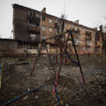 Ukraine has been battered during the war 0 forcing millions to flee