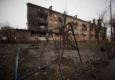 Ukraine has been battered during the war 0 forcing millions to flee