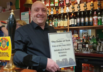 Paul Cooper Manager of the Duke of York, Sue Turner