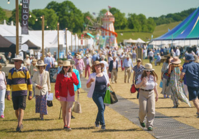 The festival attracts visitors from all over the region (credit: Ash Mills)