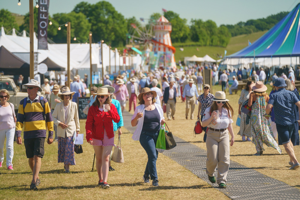 The festival attracts visitors from all over the region (credit: Ash Mills)