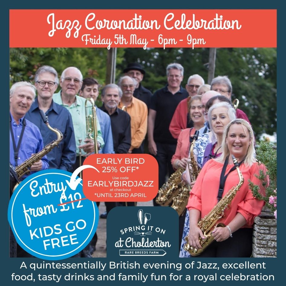 Jazz Coronation Celebration, Cholderton Rare Breeds Farm
