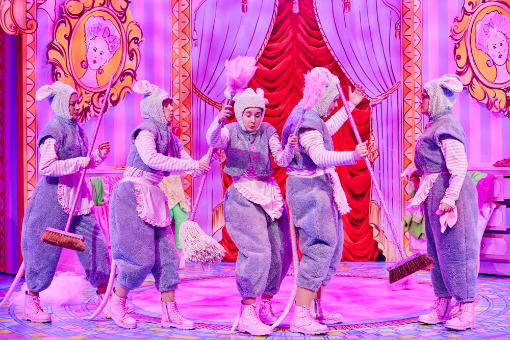 The Young Company performing during last year’s Cinderella