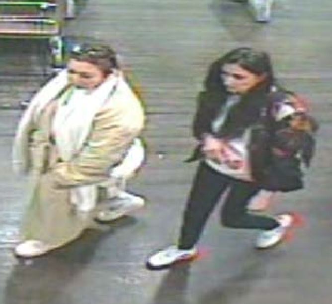 Police are keen to trace these people in connection with the theft in Salisbury. Picture: Wiltshire Police