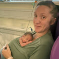 Hayley Howell with her son Fletcher at Salisbury Hospital's Neonatal Unit. Picture: STARS Appeal