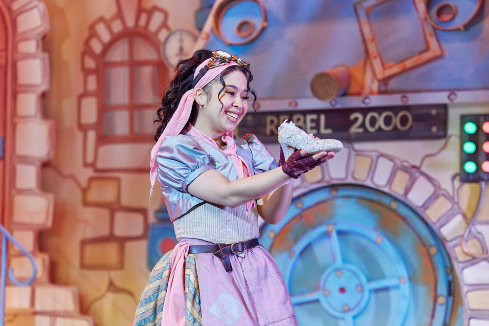 Jasmine Triadi performing in Cinderella earlier this year Credit: The Other Richard