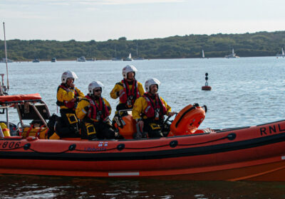 Mudeford B Class inshore lifeboat