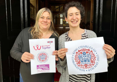 Wessex Community Action volunteer and community development worker Sarah Pickering