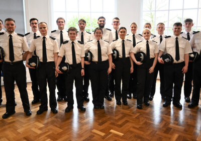 Since January, 85 student officers have begun training
