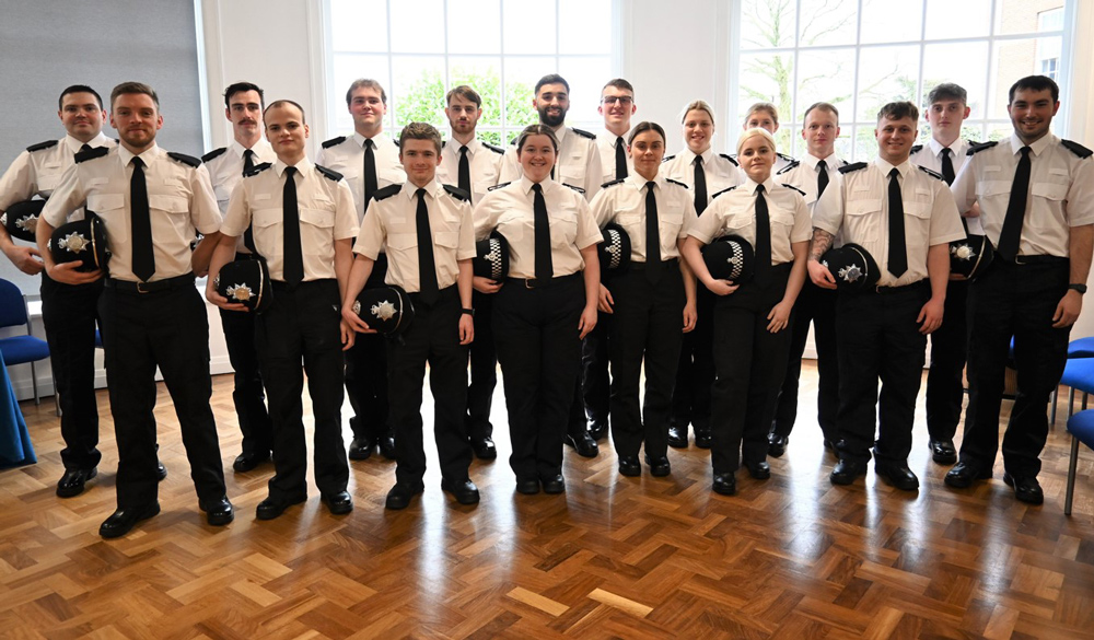 Since January, 85 student officers have begun training