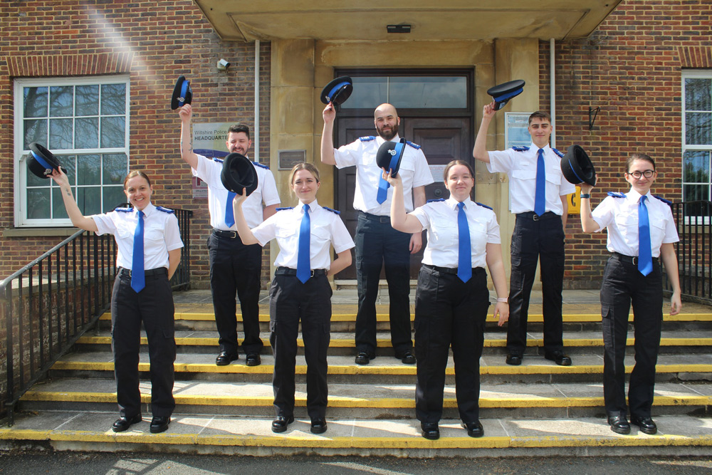 A MAGNIFICENT seven new PCSOs will soon be on the streets of Wiltshire after completing a major training landmark.