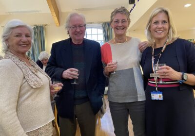 Volunteers, Friends and Practice Manager Michelle Raymond