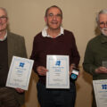 Richard Walter, Rex Waygood, Gerry Howard Credit: club member, Julie Francis