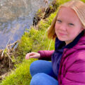 Izzy Fry is a young ambassador for the Wiltshire Wildlife Trust