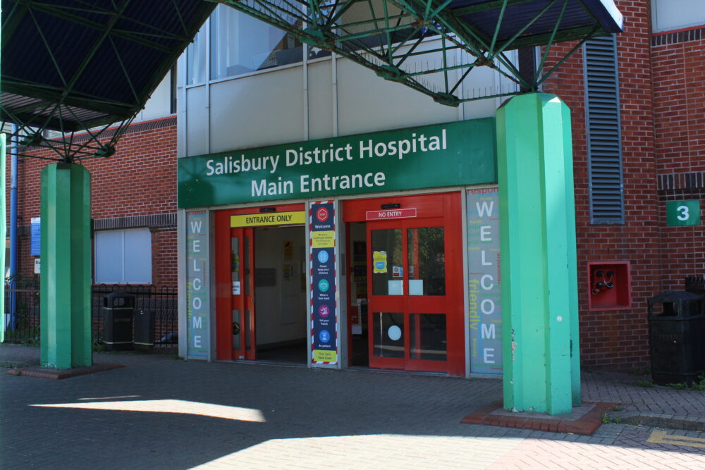 Masks are no longer mandatory at Salisbury District Hospital