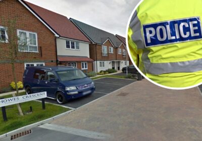 The incident happened in Howes Crescent, Bishopdown, Salisbury. Picture: Google