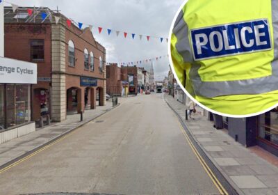 The incident unfolded off Fisherton Street in Salisbury, according to Wiltshire Police