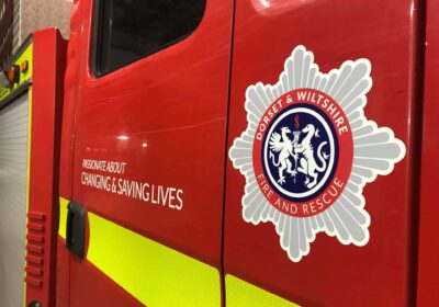 Crews were called at around 9.45pm on Sunday night