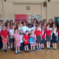 The Girls Brigade became affiliate members of the Amesbury Branch of the Royal British Legion