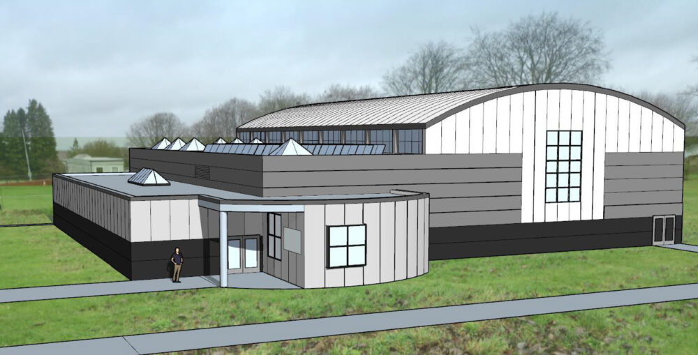 How the new gym at the DCBRNC at Winterbourne Gunner could look