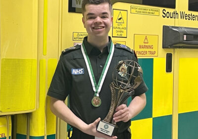 SWASFT paramedic Leon Westcott has been crowned Irish dancing world champion