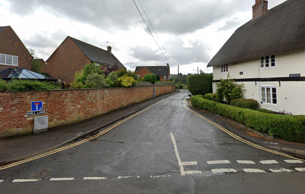 Police were called to Mill Lane, in Stratford sub Castle, at just after 11am on Thursday, June 1. Picture: Google