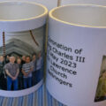 Mugs with a difference for Stratford sub Castle coronation bell-ringers