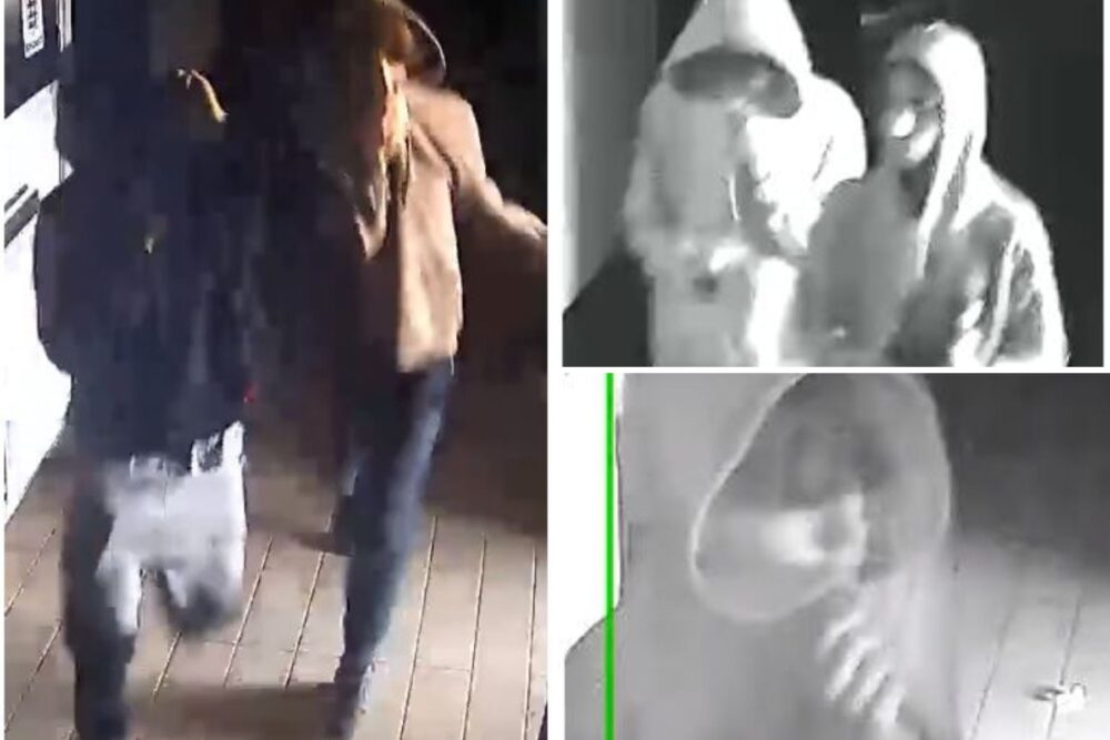 Police are keen to trace these people after the incident at the Partridge Way ground. Pictures: Salisbury Police