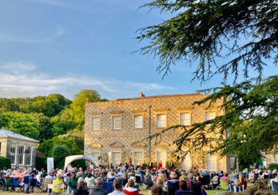 The gala presents an evening of opera and show songs in the ground of Little Durnford Manor House