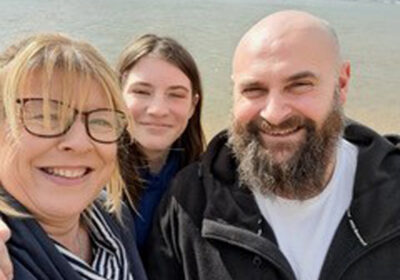 Vicki Nash-Steer, Hannah Dourley, and Wayne Wroe who will be doing the 10k at Walk for Wards.